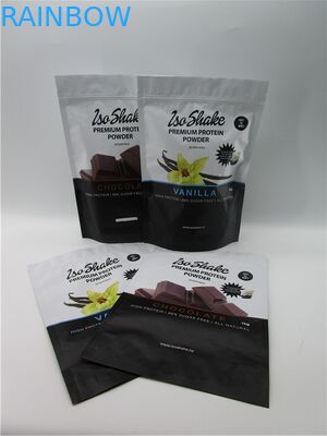 کیسه های بسته بندی پودر شیری پروتئین / مکمل / پودر شیر پودر شیرین دایاپاک هوای سرد Mylar
