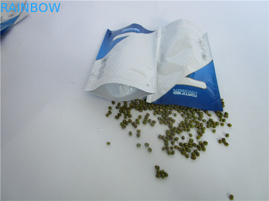 پودر پروتئین پودر قابل استفاده مجدد قابل تغذیه زیپ کیسه بسته بندی مواد غذایی