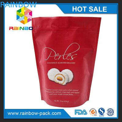 مات چاپ شده فویل آلومینیوم آماده آرم سفارشی کیسه بسته بندی چای سبز چاپ شده با زیپ و قطعه اشک