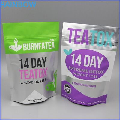 برچسب های خصوصی آلومینیوم پودر فویل زیپ کیسه ای / 1kg 500g پودر پودر پروتئین آب پنیر / 250g مکمل پودر doypack