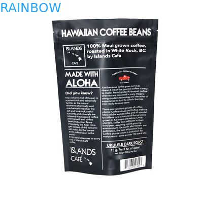 کیسه های آلومینیومی فویل بسته بندی پلاستیکی، 300 گرم کیسه های قهوه با شیر