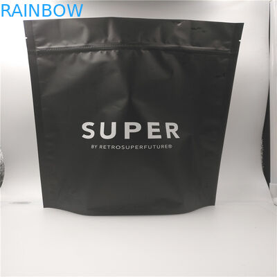 مات سیاه 500 گرم 1 لیبل کیسه های بسته بندی مواد غذایی با Ziplock و دگرسازی شیر