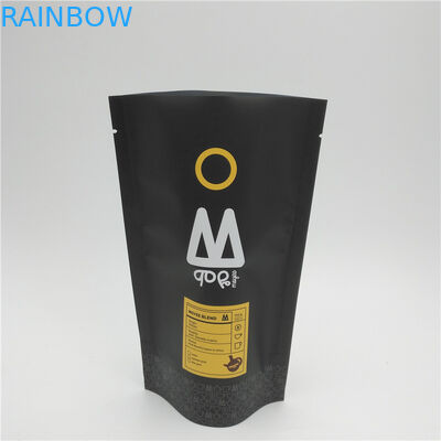 کیسه های بسته بندی اتیوپی با قابلیت تخریب زیست محیطی 500 گرم 16 اونس با زیپ