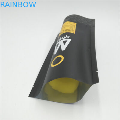 کیسه های بسته بندی اتیوپی با قابلیت تخریب زیست محیطی 500 گرم 16 اونس با زیپ