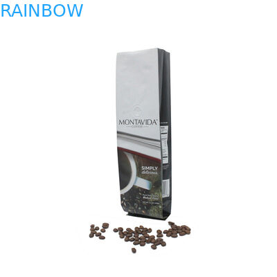 بسته بندی شده سفارشی جانبی gusset فویل بسته بندی شده عمده فروشی قهوه بسته 500g 1kg