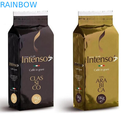 کیسه های کیسه های پلاستیکی قابل روبشی Side Gusset فویل آلومینیومی کیسه های کیسه های بسته بندی کیسه های بسته بندی با شیر 1 کیلوگرم