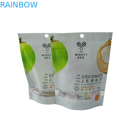 بسته بندی کیسه های زیپ کیسه های پلاستیکی برای بسته بندی شکلات کوکی ها بیسکویت