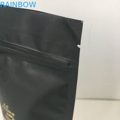 برچسب خصوصی برچسب طلا لوستر آلومینیوم روکش کیسه های پلاستیکی جعبه بسته بندی با شیر