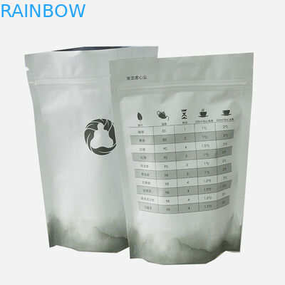 SGS food grade 100g قابل انعطاف پذیر فویل matte ایستاده ziplock کیسه برای آجیل