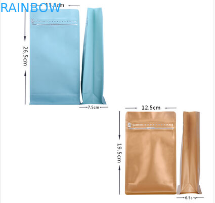 کیسه های پلاستیکی مات قابل استفاده مجدد کیسه های بسته بندی کیسه های برای دانه های قهوه