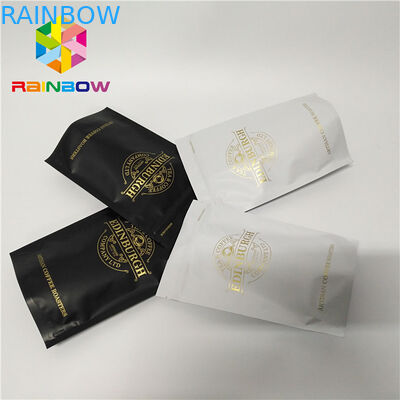 زیپ پلاستیکی Bags Gusset Bags 500g بسته کیسه ziplock قهوه قابل تنظیم است