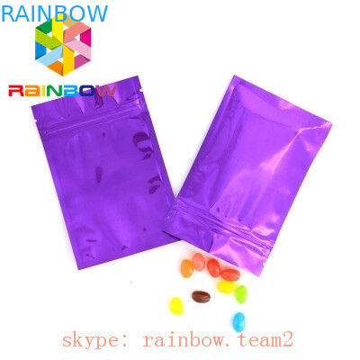 فویل بسته بندی کیسه های آلومینیوم فویل بسته بندی کیسه کیسه ای کنسروی با زیپ