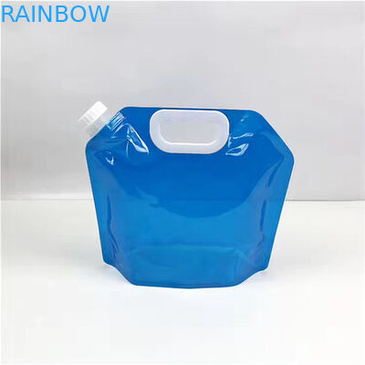بسته بندی کیسه های کمپرسور ورزشی در فضای باز 2L 3L 5L 10L BPA Free Folding Water Spout Bag
