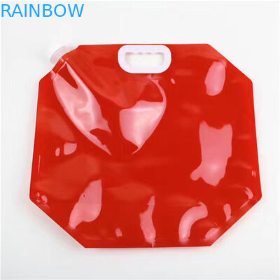 بسته بندی کیسه های کمپرسور ورزشی در فضای باز 2L 3L 5L 10L BPA Free Folding Water Spout Bag