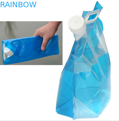 بسته بندی کیسه های کمپرسور ورزشی در فضای باز 2L 3L 5L 10L BPA Free Folding Water Spout Bag