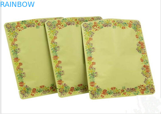 کیسه های پلاستیکی مهر و موم کریستال طلا برای ماسک چشم / صورت، سازگار با محیط زیست