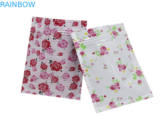 کیسه های پلاستیکی مهر و موم کریستال طلا برای ماسک چشم / صورت، سازگار با محیط زیست