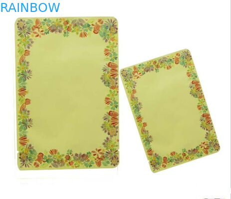 سفارشی سیاه سه طرف مهر و موم لوازم آرایشی و بهداشتی نمونه بسته بندی کیسه برای کرم