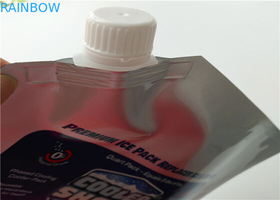 سوپرمارکت غذاهای دریایی میوه ها فویل آلومینیوم یکبار مصرف کیسه کولر عایق شده / کیسه یخ