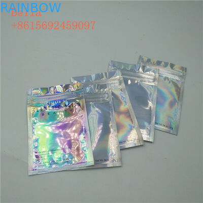 کیسه بسته بندی فویل بسته بندی سه طرفه، کیسه های آرایشی کوچک با زیپ