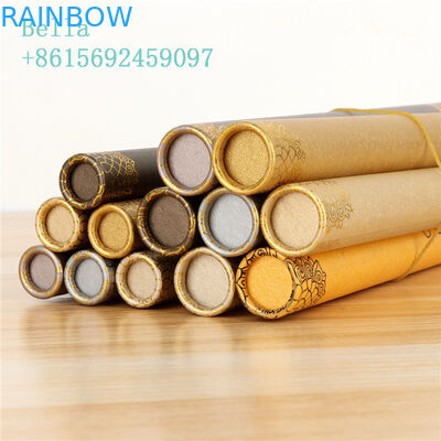 جعبه بسته بندی کاغذی بطری کارتونی دور / شکل سفارشی 350g