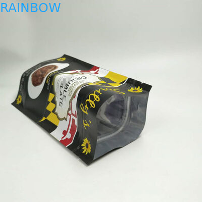 بسته بندی بسته بندی بسته بندی کیسه های بسته بندی سه طرفه مهره های گرد با زیپ