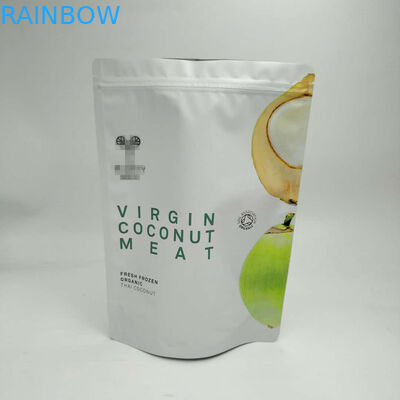 فویل آلومینیوم برای پودر پروتئین تغذیه سفارشی مهر و موم خود را پلاستیکی زیپ کیسه