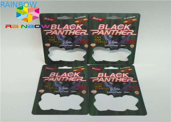 3D Effect دیوانه Rhino 69 Rhino 7 کپسول قرص های جنسی قرص جعبه بسته بندی قرص جعبه و کارت قرص 3d / جعبه