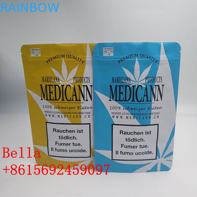 بسته بندی کیسه های پلاستیکی مهر و موم بسته بندی سه لایه با چاپ آرم