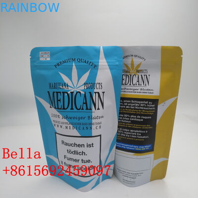 بسته بندی کیسه های پلاستیکی مهر و موم بسته بندی سه لایه با چاپ آرم