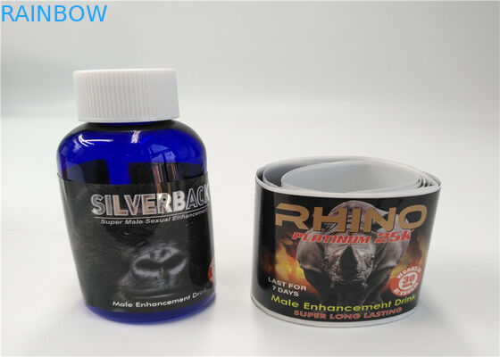 ضد آب PET / PVC عینک آستین برچسب