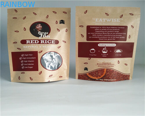 150 میکرون ضخامت کاغذ کیسه های مواد غذایی مقاومت قوی برای بسته بندی نان