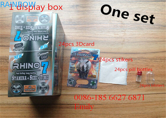 Rhino 69 بسته بندی کارت های تاول زده شده 9 x 12 سانتی متر با پایان دادن به سطح براق