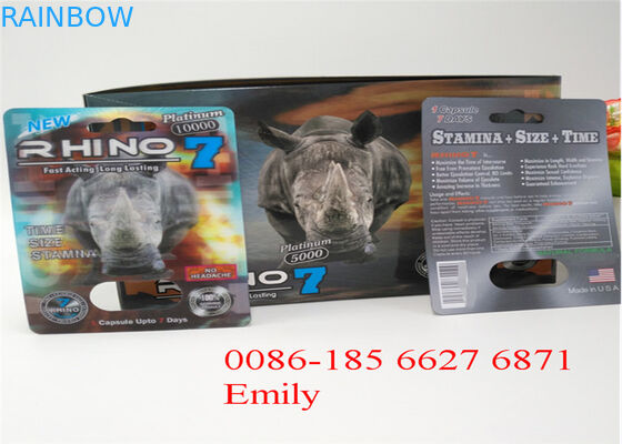 Rhino 69 بسته بندی کارت های تاول زده شده 9 x 12 سانتی متر با پایان دادن به سطح براق