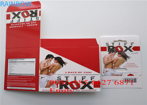 بسته بندی کارتن بسته بندی کارتن برای تمام انواع کپسولهای قدرت FX9000 Penis Power