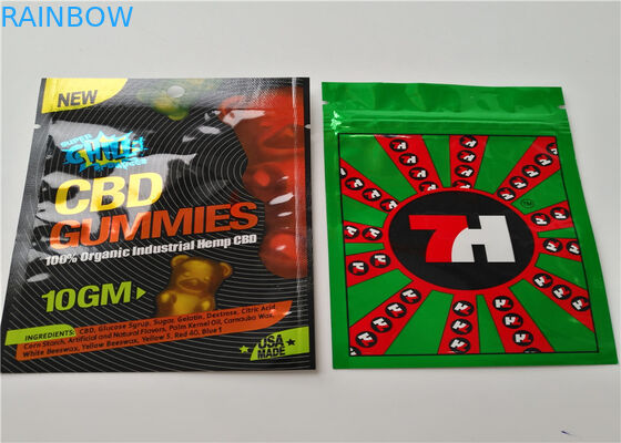 بسته بندی عطر و طعم های گیاهی کوچک لوگو سفارشی چاپ شده با آلومینیوم لایه لمینیت