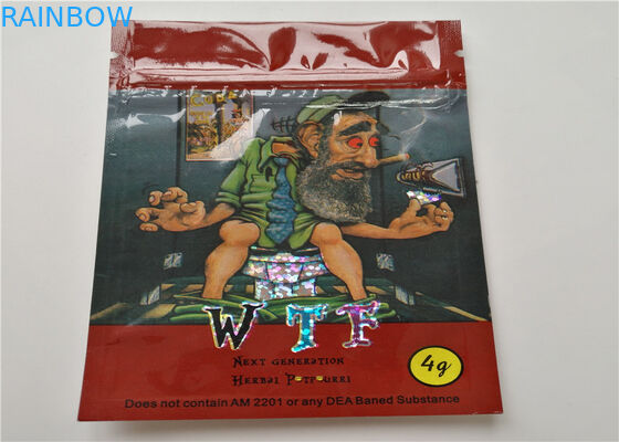 بسته بندی عطر و طعم های گیاهی کوچک لوگو سفارشی چاپ شده با آلومینیوم لایه لمینیت