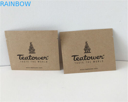 کیسه های کاغذی قابل تعویض زیپ کاغذ پرینت رنگ کامل برای مهره های خشک شده