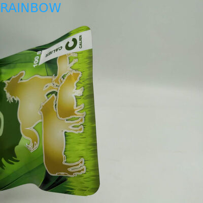 چاپ رنگ کیسه های پایه برای بسته بندی مواد غذایی مرغ / اردک / گاو