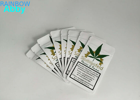 چاپ طلا مت فویل آلومینیومی کیسه گاز مخزن Gusset 10000 MOQ