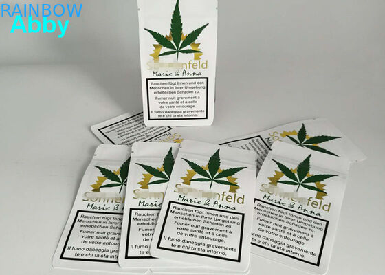 چاپ طلا مت فویل آلومینیومی کیسه گاز مخزن Gusset 10000 MOQ