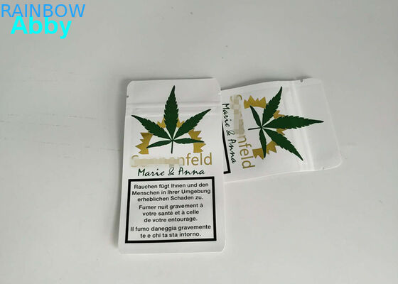 طلا چاپ کیسه های پلاستیکی قابل تعویض CMYK رنگ با مواد سفارشی