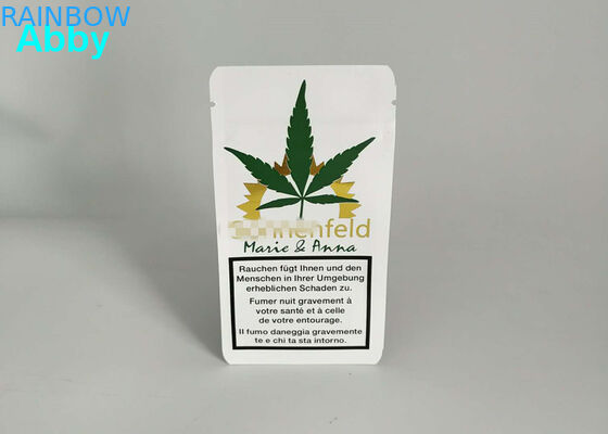 طلا چاپ کیسه های پلاستیکی قابل تعویض CMYK رنگ با مواد سفارشی