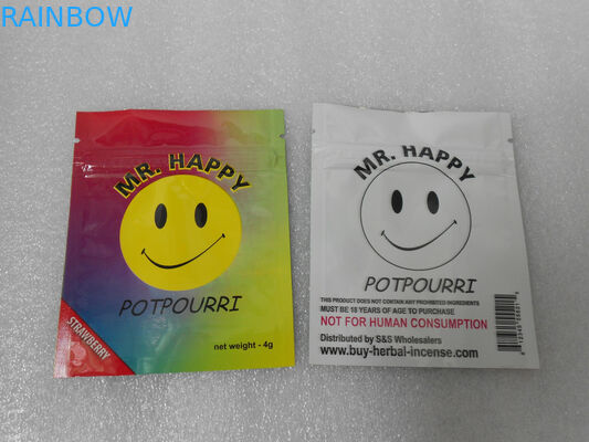 کیسه های Zipper کیسه های مواد غذایی درجه 8 برای CBD محصولات 46 * 33 * 30cm