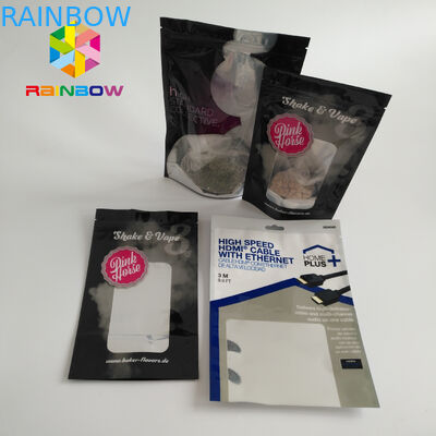 پاک کردن پاکت پی وی سی کیسه های کیسه ای برای غذا / آب نبات / قهوه 10000 MOQ