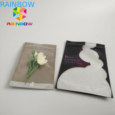 پاک کردن پاکت پی وی سی کیسه های کیسه ای برای غذا / آب نبات / قهوه 10000 MOQ