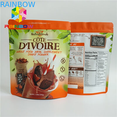 کیسه های فویل آلومینیومی براق روکش 100 متر مربع برای کوکی ها پخت قند