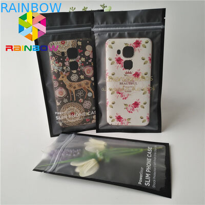 کیسه های پلاستیکی سفارشی بسته بندی 1.6 x 8cm برای کابل تلفن همراه 3 sides کیسه های مهر و موم شده برای کیسه نانوی میوه میان وعده