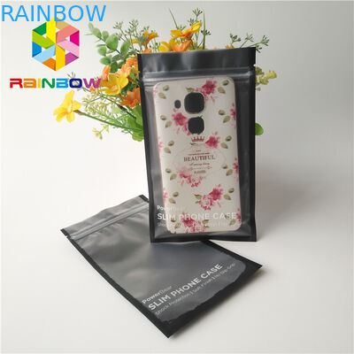 کیسه های پلاستیکی سفارشی بسته بندی 1.6 x 8cm برای کابل تلفن همراه 3 sides کیسه های مهر و موم شده برای کیسه نانوی میوه میان وعده