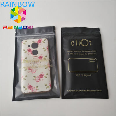 کیسه های پلاستیکی سفارشی بسته بندی 1.6 x 8cm برای کابل تلفن همراه 3 sides کیسه های مهر و موم شده برای کیسه نانوی میوه میان وعده